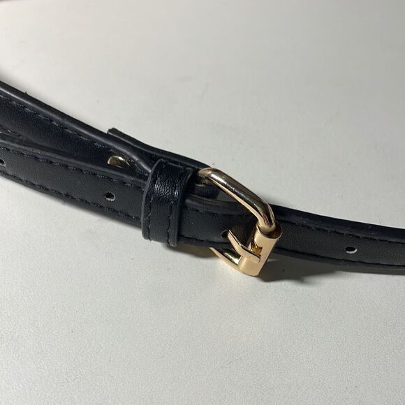 Aldo Aceille Straw Faux Leather Bucket Purse Black - Picture 5 of 9